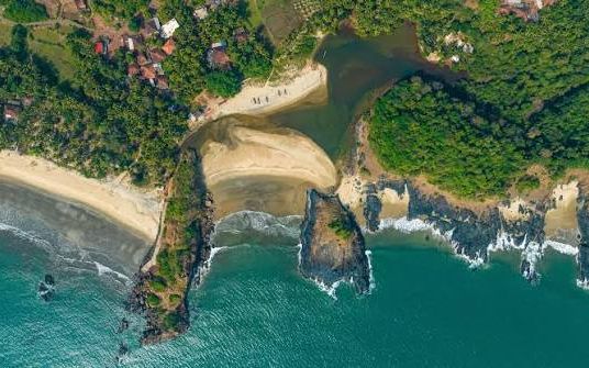 Murud beach at Dapoli, Ratnagiri district